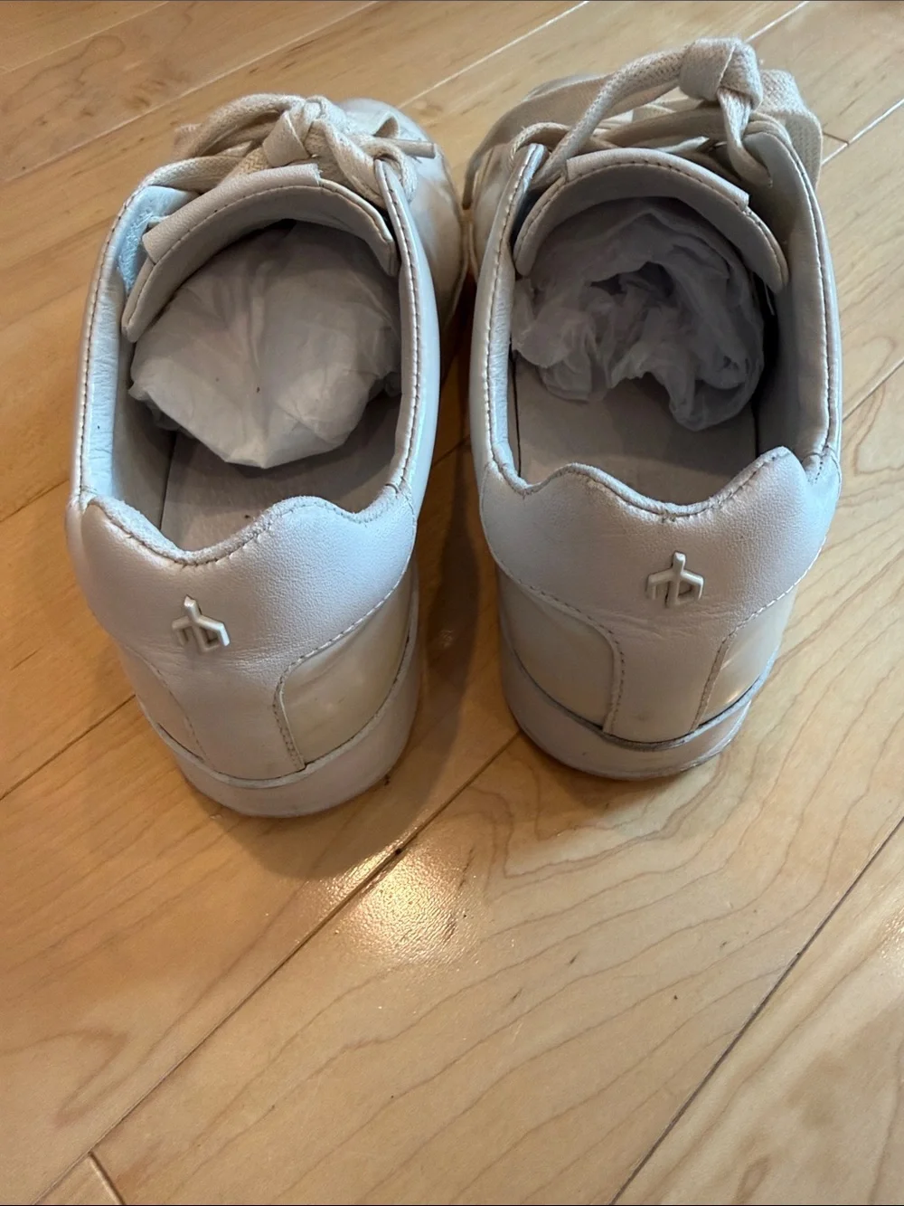 Rag & Bone RB1 Low Sneakers - Glossy White